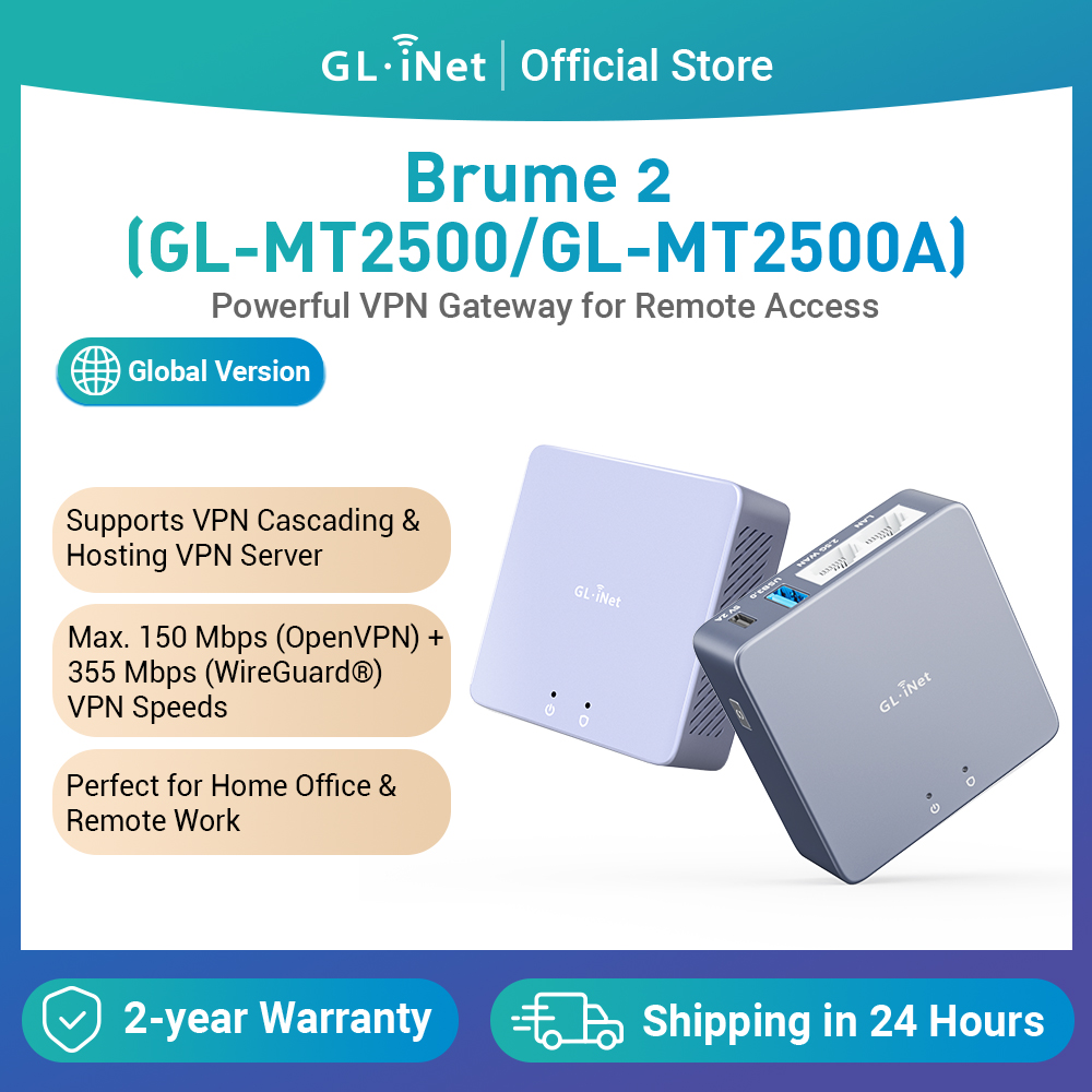 Home Security And Internet - Gl-inet (Brume 2) ev ofis ve