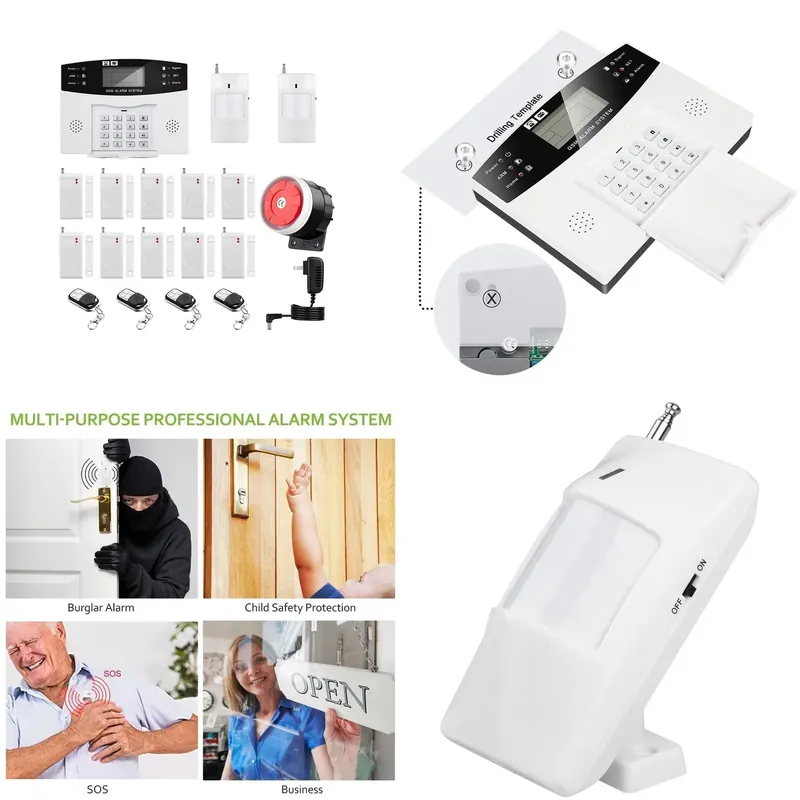 Home Security Usa - Ev Hırsız Alarm Kiti Otomatik Arama