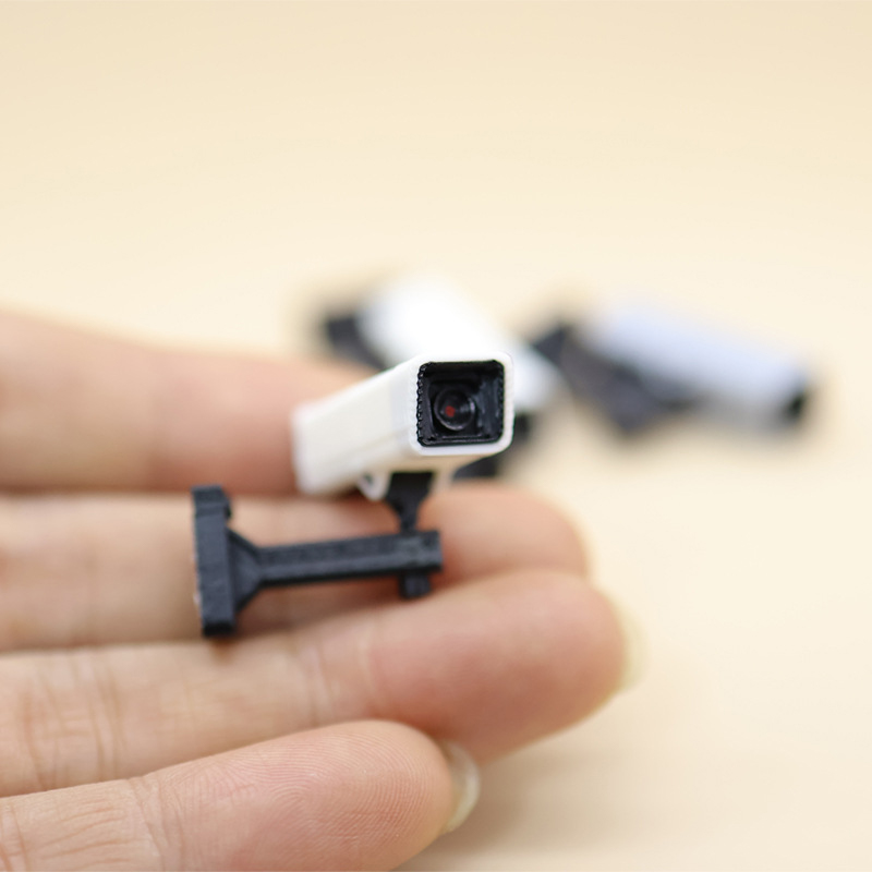 Home Security With Camera - 1/12 Ölçekli Minyatür Gözetleme Kamerası, Oyuncak
