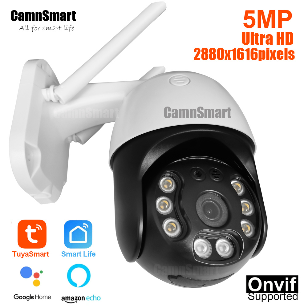 Home Security Google Camera - Tuya 5MP Dış Mekan Kablosuz Güvenlik