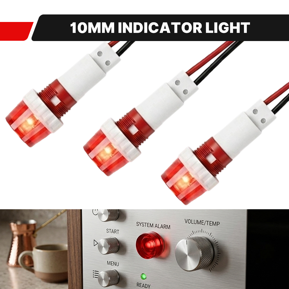 Home Security Companies Near Me - FILN 3 ADET 10mm Dişli LED