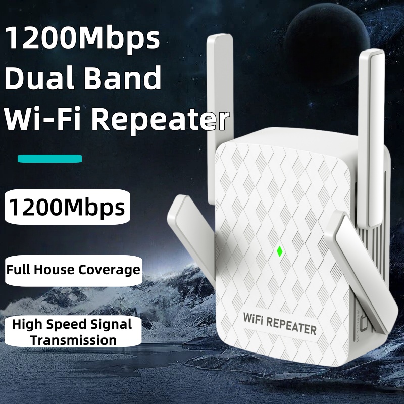Home Security No Wifi - 1200 Mbps Kablosuz Wifi Genişletici Wifi