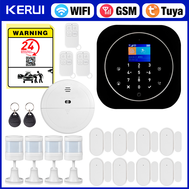 Home Security No Wifi - KERUI G12 Kablosuz Tuya Ev Alarm