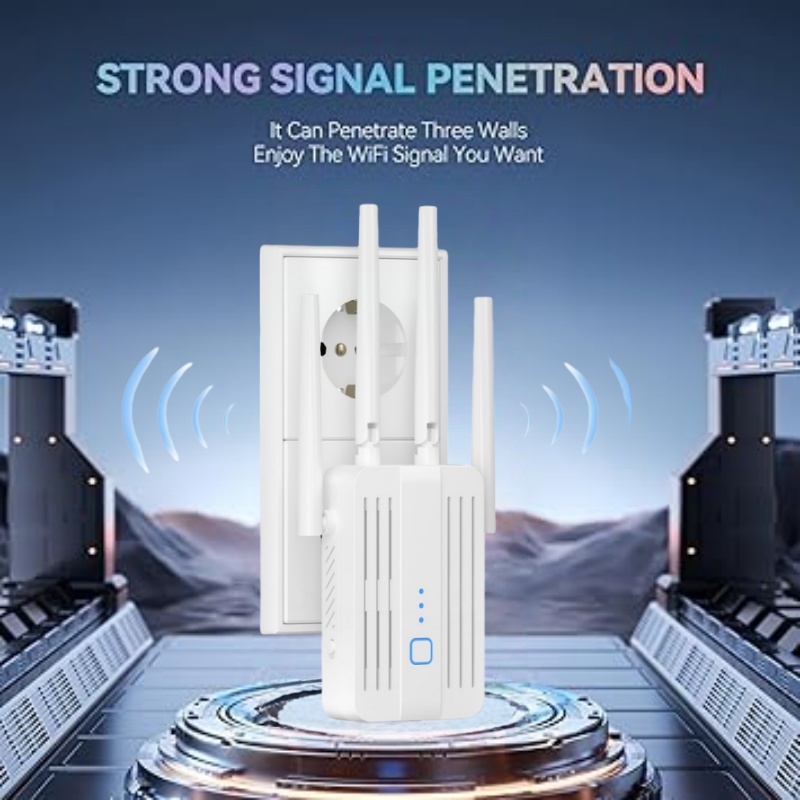 Home Security And Internet - 300Mbps Kablosuz WiFi Tekrarlayıcı 2.4G Sinyal
