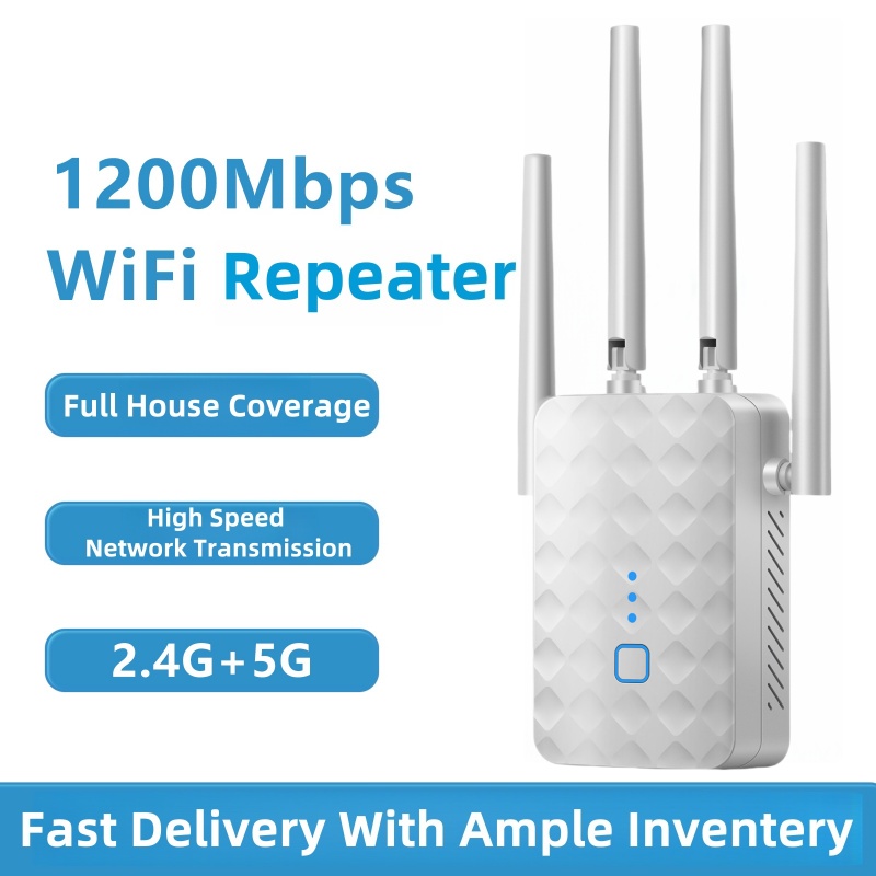 Home Security And Internet - 1200 Mbps WiFi Tekrarlayıcı Çift Bantlı