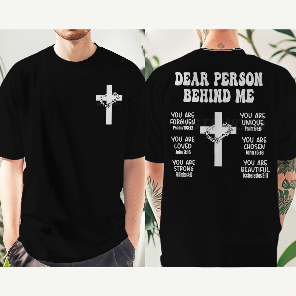Home Security Companies Near Me - Hıristiyan İncil Ayeti T-shirt 
