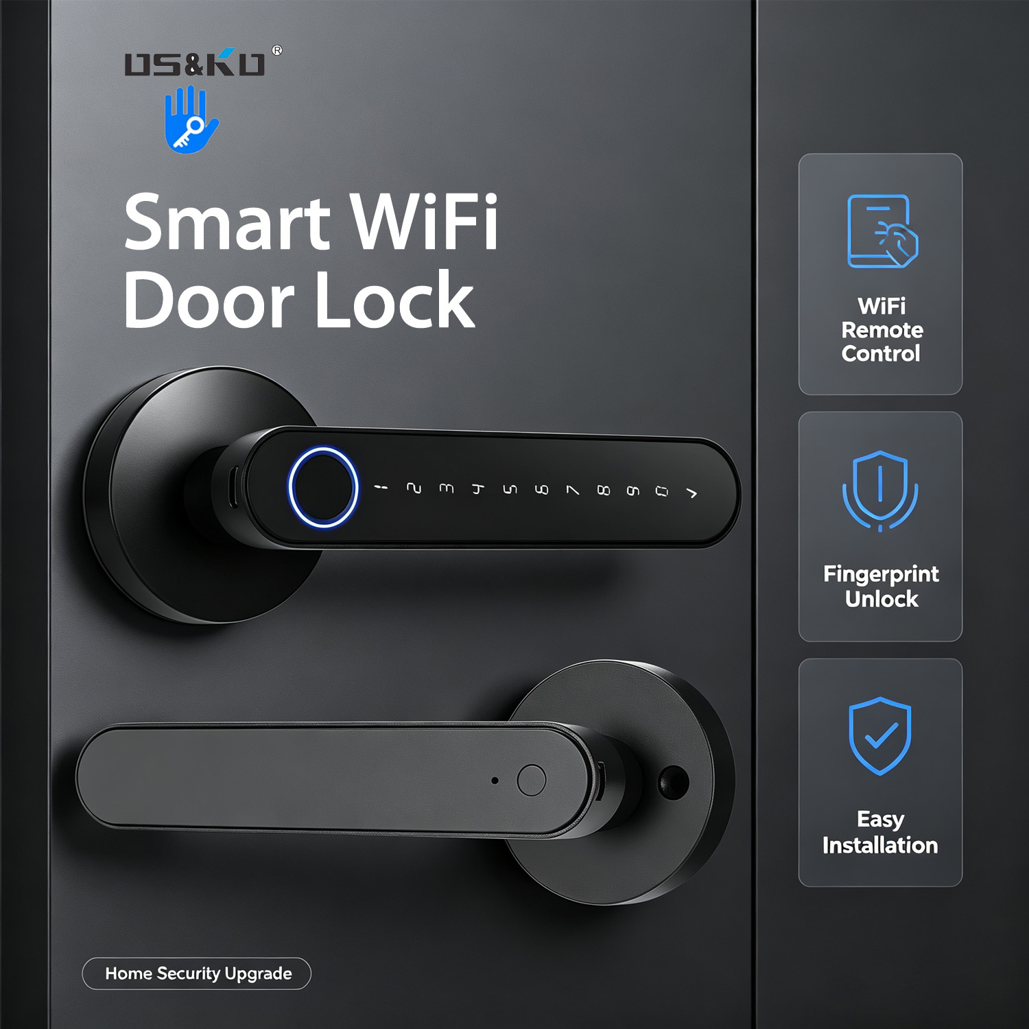 Home Security Officer - TTLock Akıllı Dijital Kapı Kilidi, 5