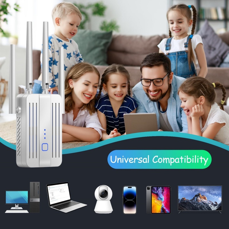 1200Mbps WiFi Tekrarlayıcı Gen - Home Security And Internet incelemesi ve fiyatı