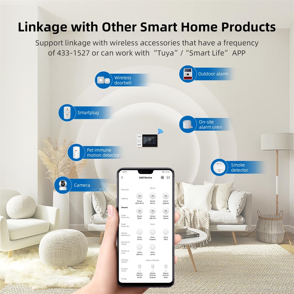 2.4G WIFI Akıllı GSM Alarm Sis - Home Security No Wifi incelemesi ve fiyatı