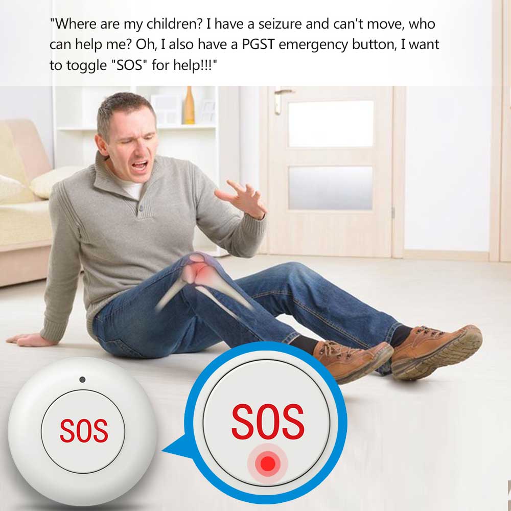 Kablosuz SOS Düğmesi Akıllı Ev - Home Security Installation incelemesi ve fiyatı