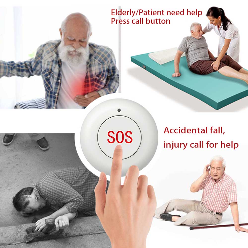 Kablosuz SOS Düğmesi Akıllı Ev - Home Security Installation incelemesi ve fiyatı