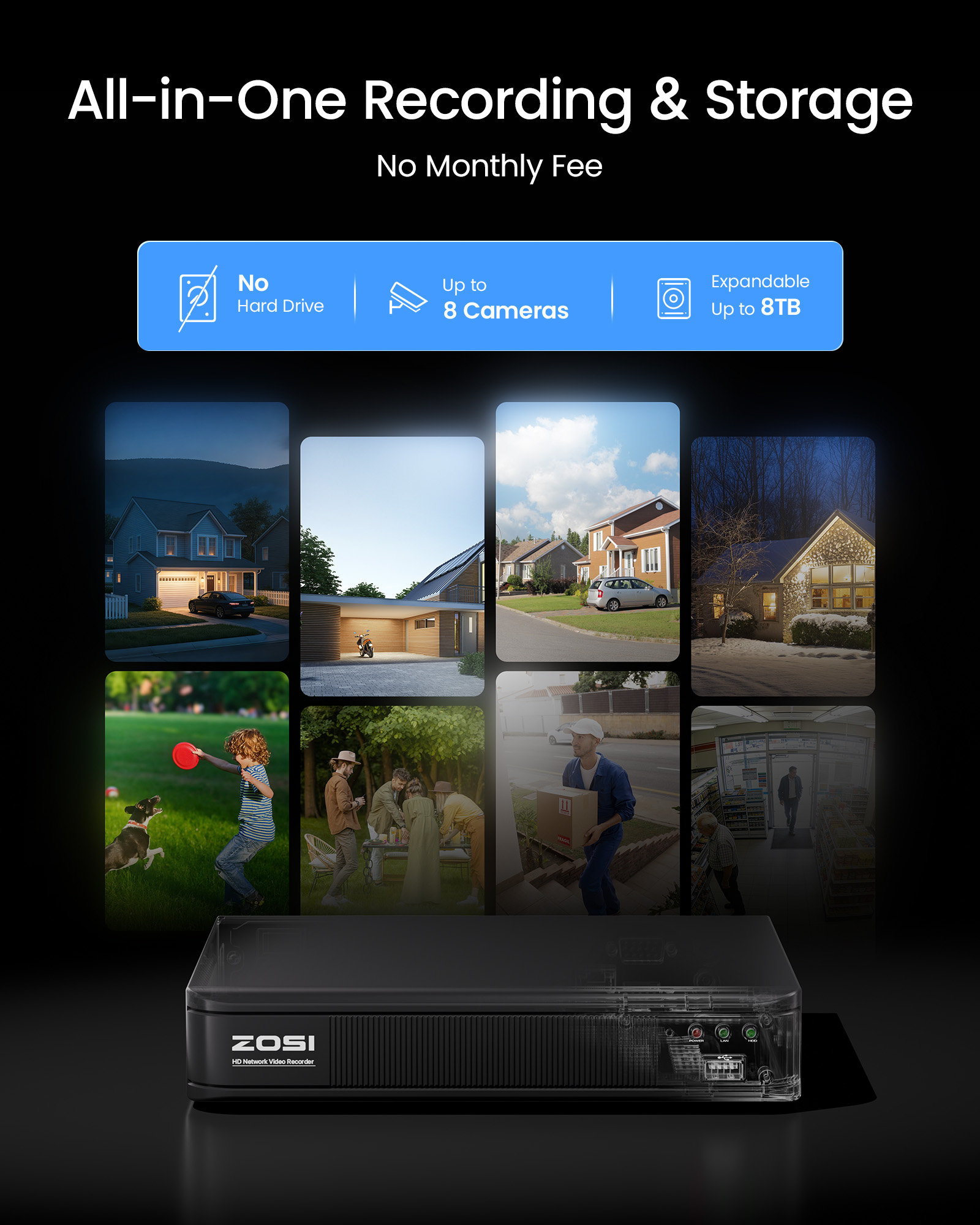 ZOSI 3K Lite Kablolu CCTV Güve - Home Security Installation incelemesi ve fiyatı