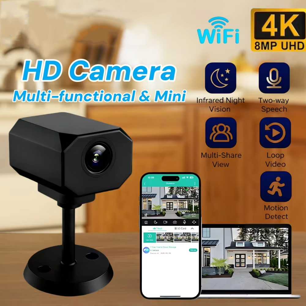 Ev İçin 4K HD WiFi Güvenlik Ka - Home Security Usa incelemesi ve fiyatı