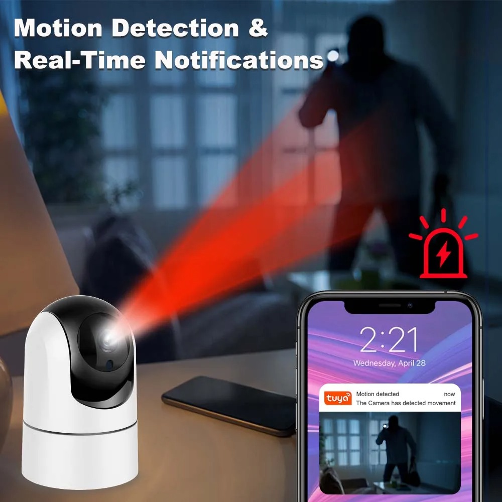 6MP WiFi Kamera Tuya Akıllı Ev - Home Security Google Camera incelemesi ve fiyatı
