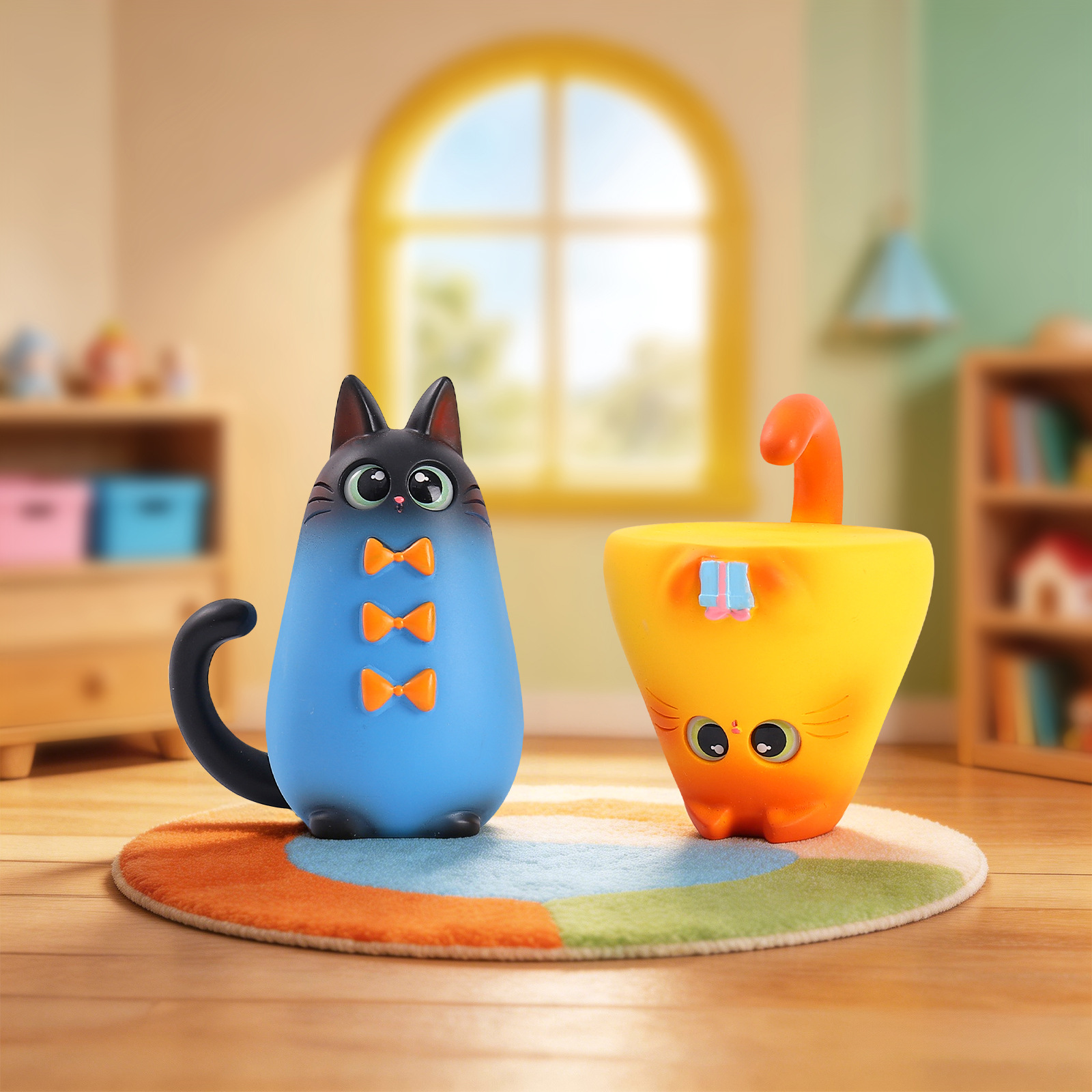 Kör Kutu Kedi Figürü Reçine Ya - Home Security Officer incelemesi ve fiyatı