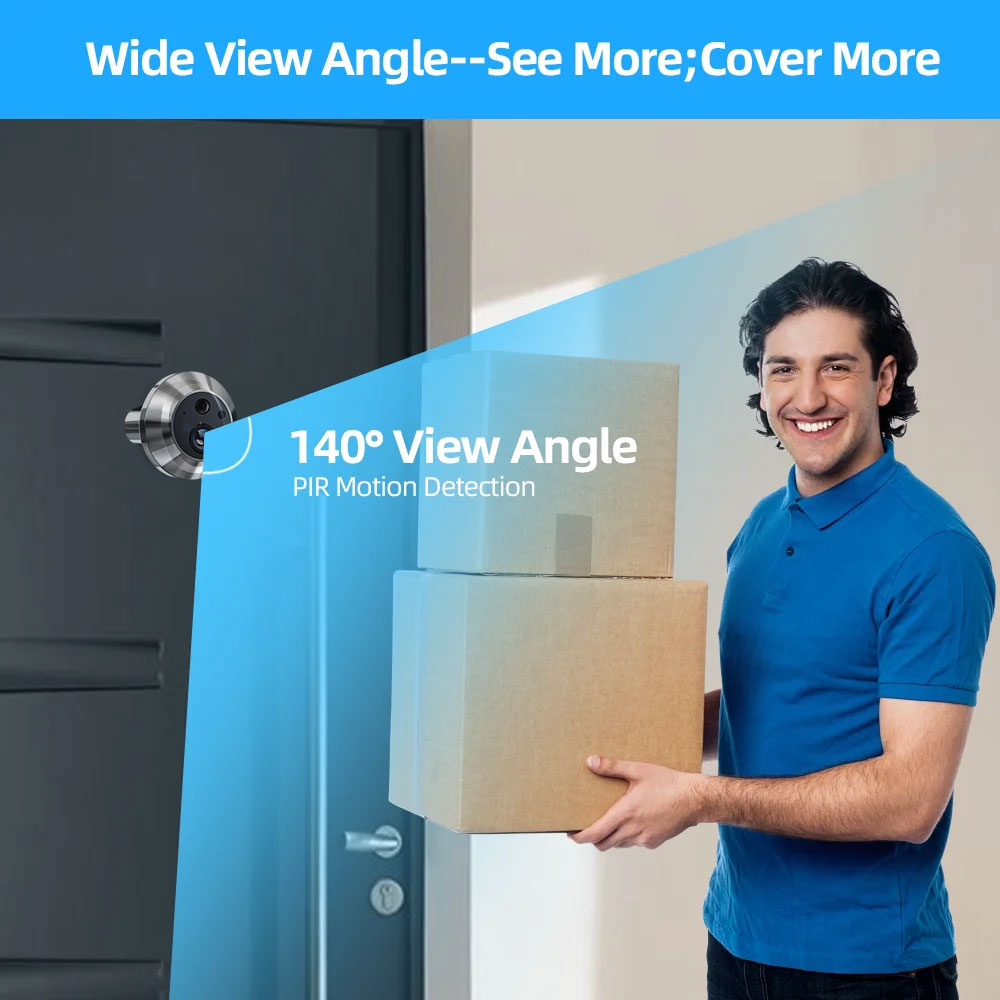 Tuya Smart 5MP Kapı Gözetleme  - Home Security Google Camera incelemesi ve fiyatı