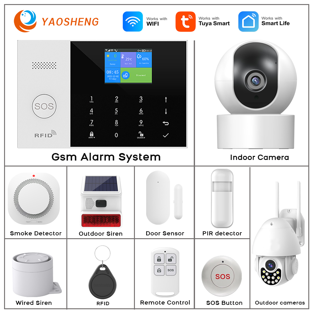 4G Alarm Sistemi Güvenlik Ev W - Home Security No Wifi incelemesi ve fiyatı
