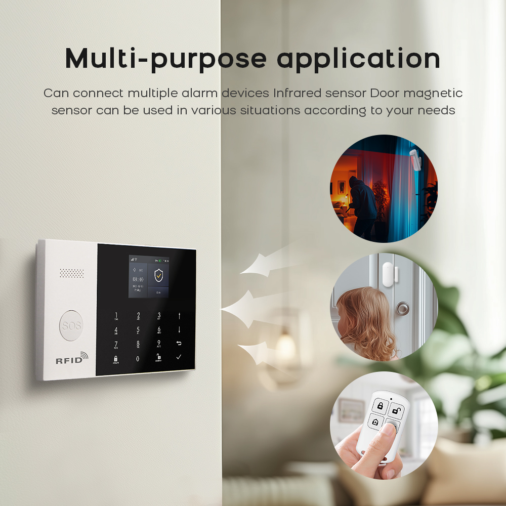 4G Alarm Sistemi Güvenlik Ev W - Home Security No Wifi incelemesi ve fiyatı