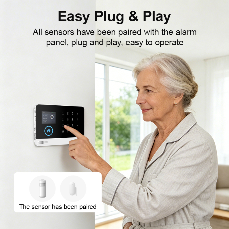 PGST WIFI GSM Akıllı Ev Güvenl - Home Security No Wifi incelemesi ve fiyatı