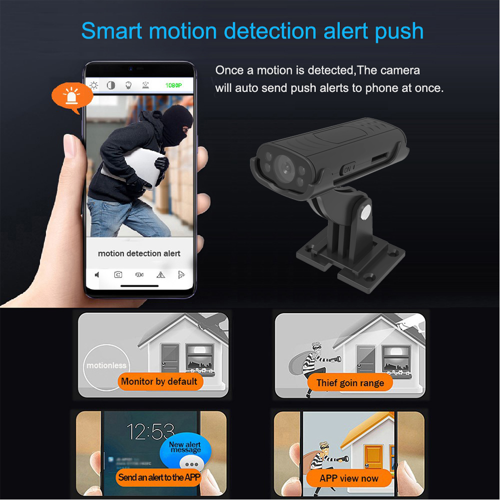 Mini Kablosuz WiFi Ev Güvenlik - Home Security Features incelemesi ve fiyatı