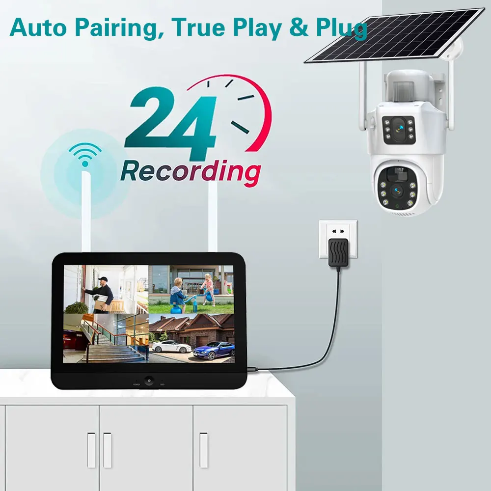 10CH kablosuz NVR 4k 8mp çift  - Nvr Kit 8 Channel incelemesi ve fiyatı