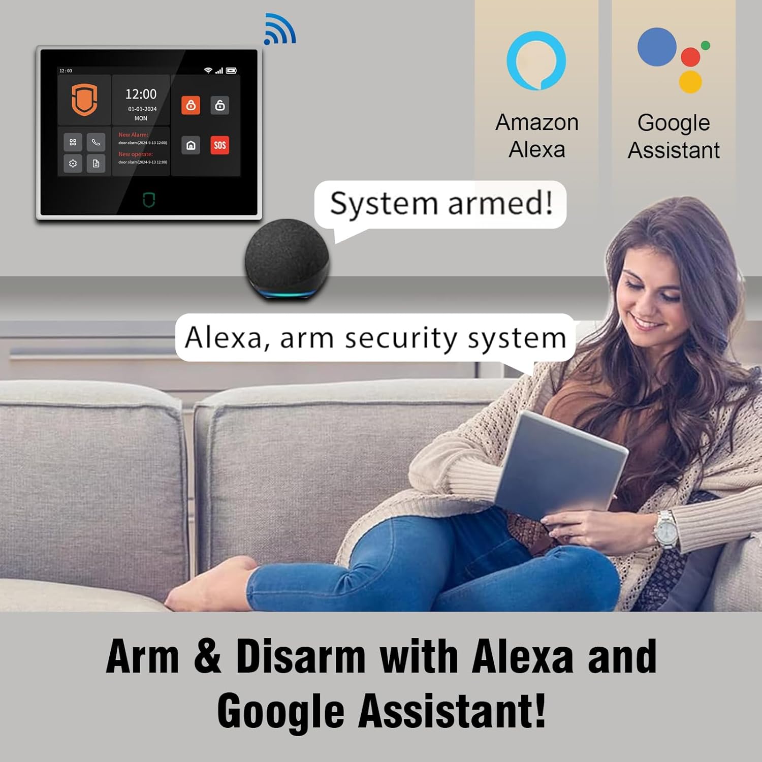 Wolf-Guard 7 inç Dokunmatik Ek - Home Security No Wifi incelemesi ve fiyatı