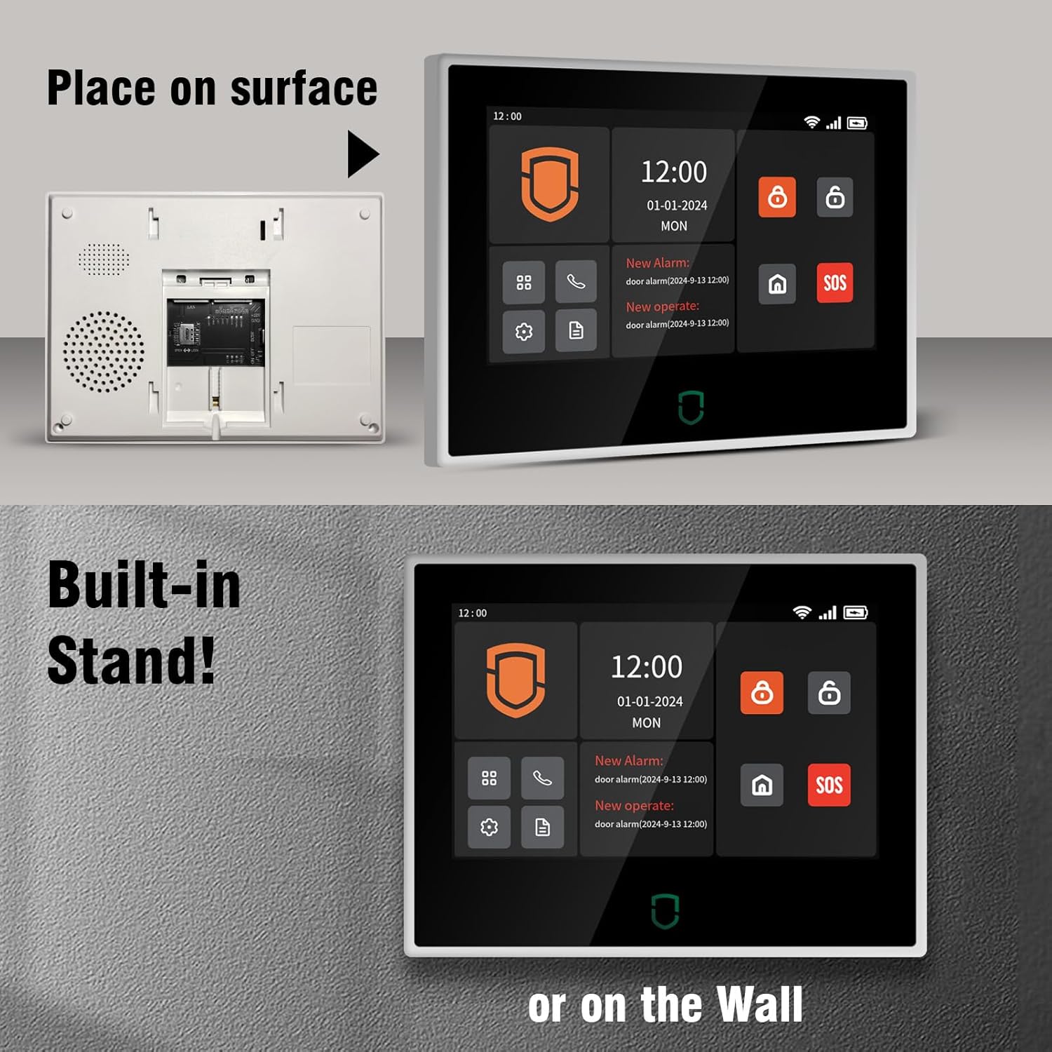 Wolf-Guard 7 inç Dokunmatik Ek - Home Security No Wifi incelemesi ve fiyatı