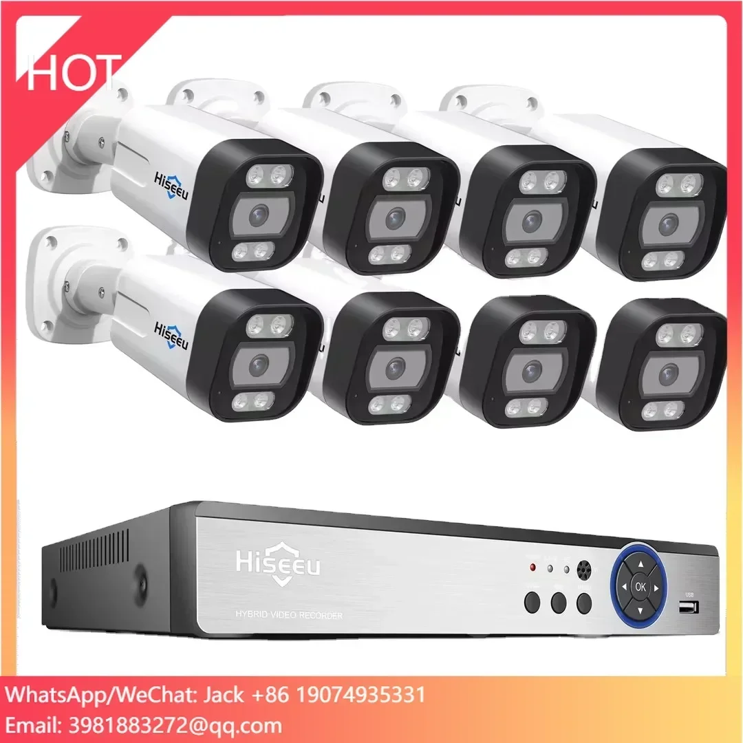 Hiseeu 4K 8 Kanal 8MP Dış Meka - Nvr Kit 8 Channel incelemesi ve fiyatı