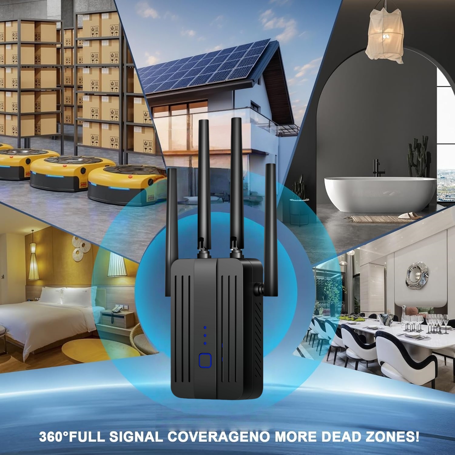 WiFi Tekrarlayıcı Genişletici  - Home Security And Internet incelemesi ve fiyatı