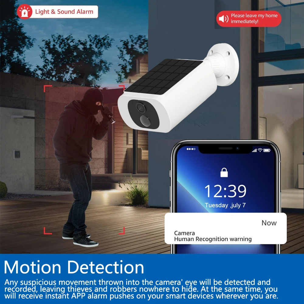 Tuya 5MP Güneş Enerjili Güvenl - Home Security No Wifi incelemesi ve fiyatı