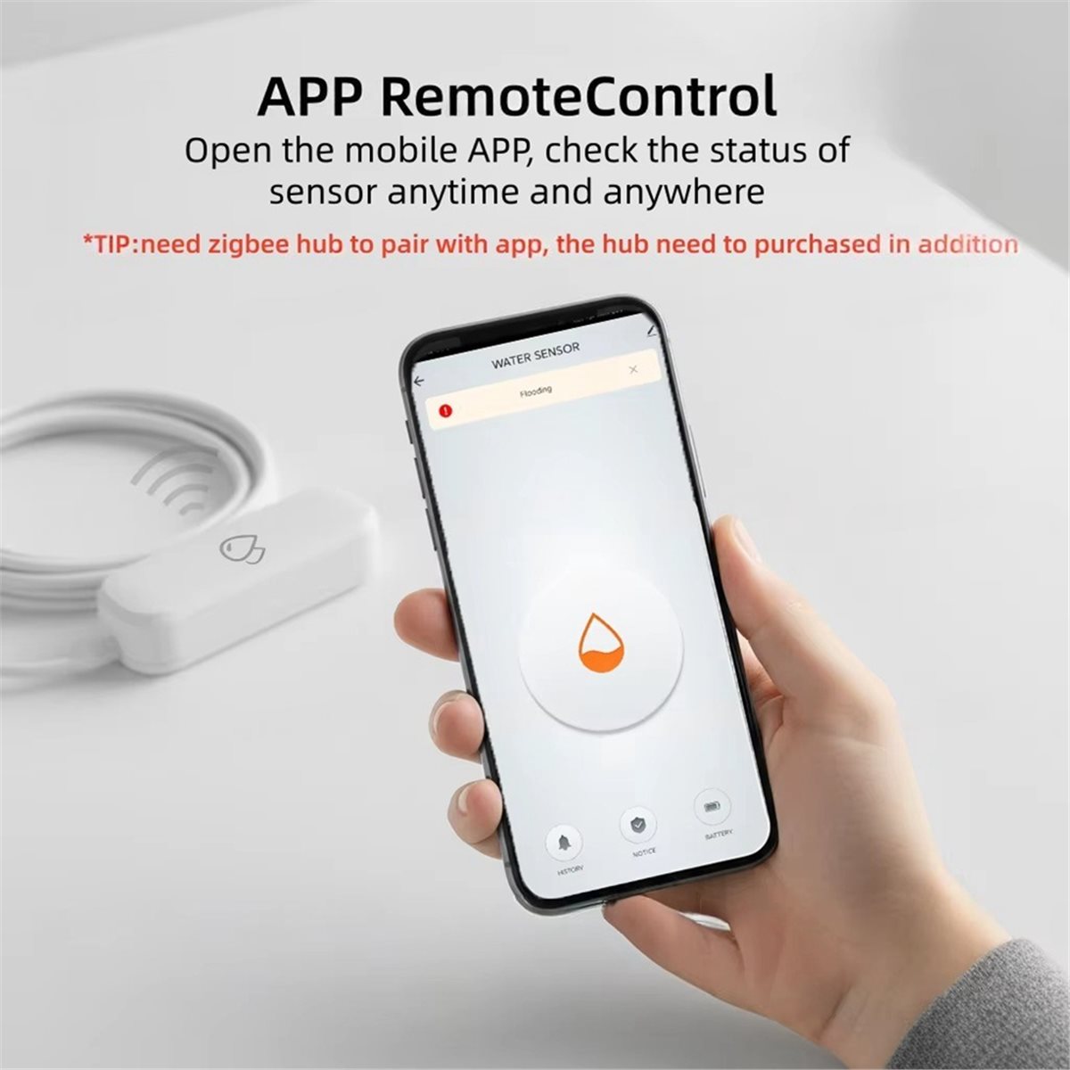 Uyumlu ZigBee Su Sızıntısı Sen - Home Security Usa incelemesi ve fiyatı