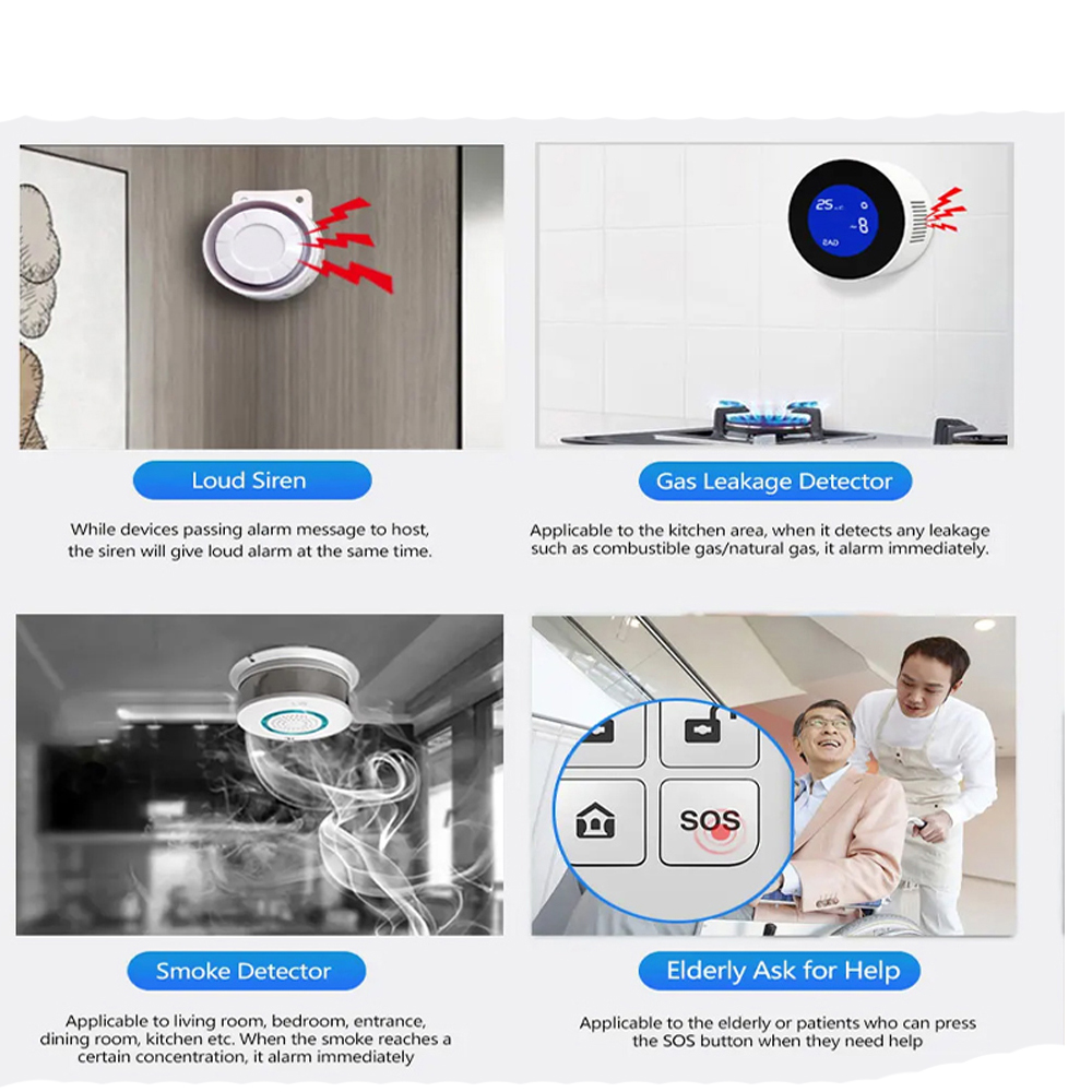 PGST 4G Tuya Akıllı Ev Alarm S - Home Security No Wifi incelemesi ve fiyatı