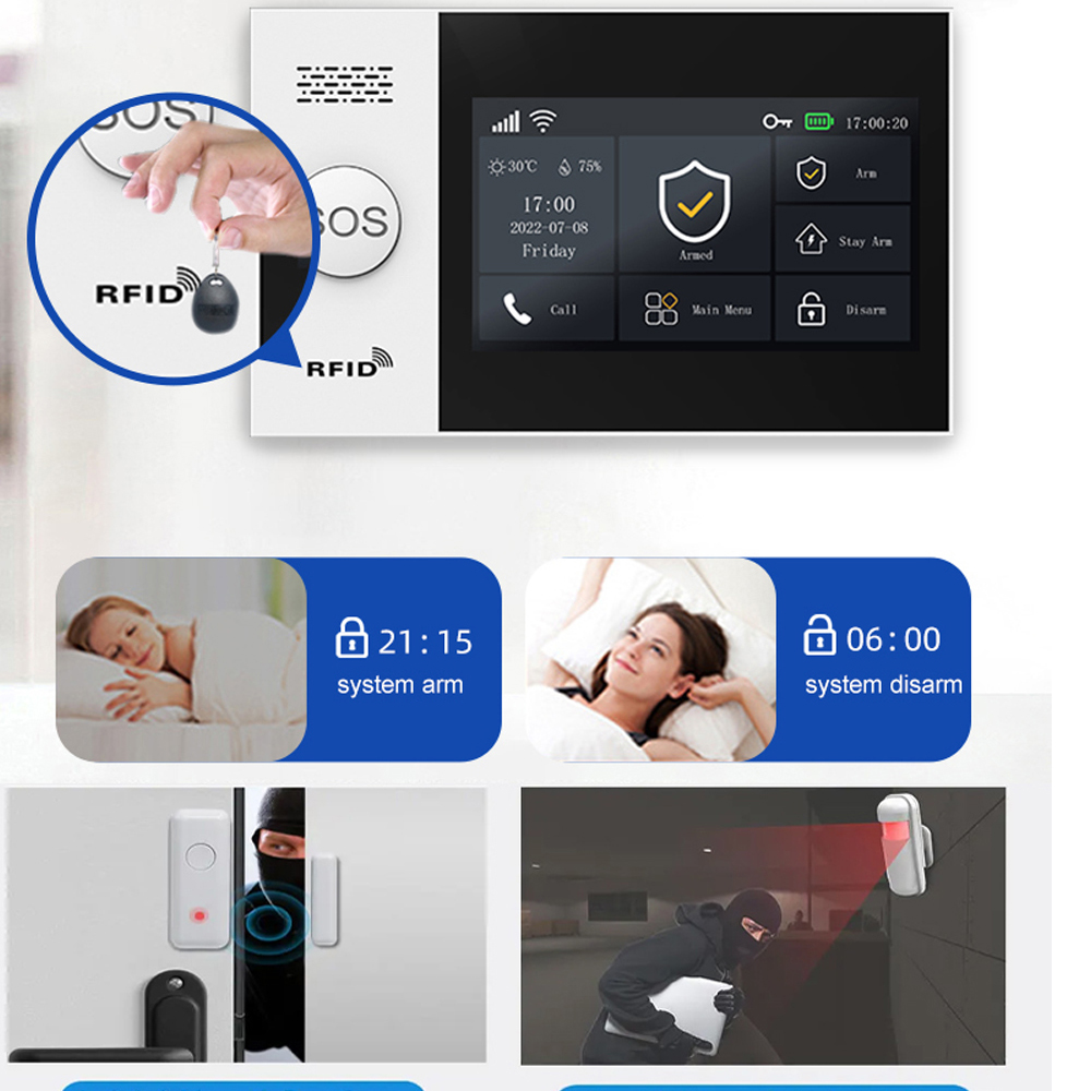 PGST 4G Tuya Akıllı Ev Alarm S - Home Security No Wifi incelemesi ve fiyatı